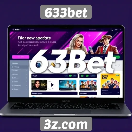 Interface e usabilidade do site 633bet